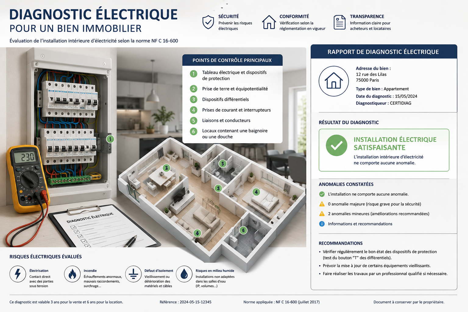 ALTITUDE DIAGNOSTICS - Diagnostic Électricité