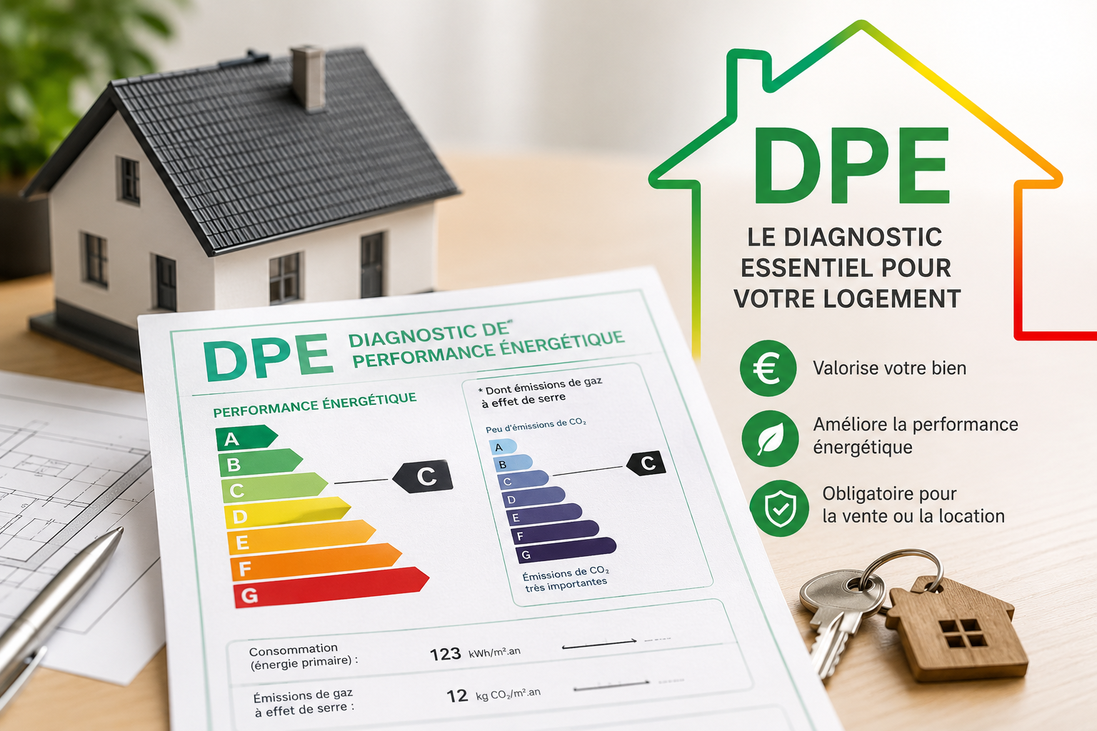 ALTITUDE DIAGNOSTICS - Illustration Diagnostic DPE